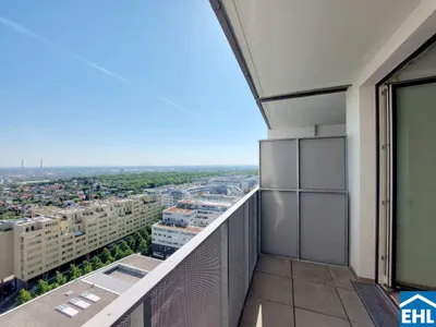 1,5 Zimmerwohnung mit Balkon im 15. OG im Herzen von Monte Laa – Bild 3