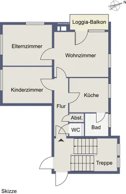 3-Zimmer-Wohnung kaufen in Hallein – 75,72 m², € 280.000 – Bild 8 von 8