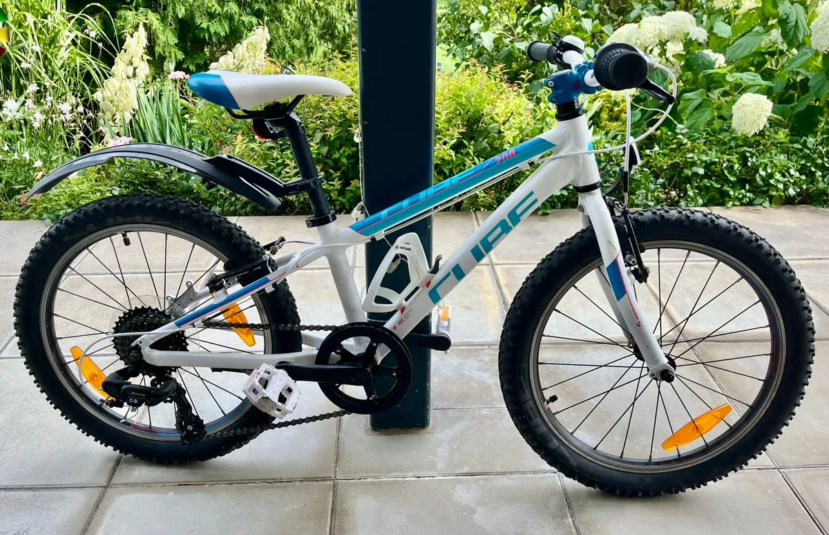 hera kinderfahrrad 20 zoll BIKESTAR Alu ab 6-7 Jahre | City Retro Bike, 7 Gänge, Korb, V-Bremse, Hollandrad | Blau Rotor 1x13 - Hydraulic dragonball z lever belt Color:Jade w/ Prizm Sage Gold
