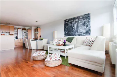 möblierte 3 Zimmer-Wohnung mit 180° Panoramablick