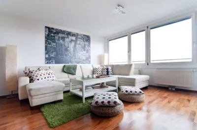 möblierte 3 Zimmer-Wohnung mit 180° Panoramablick – Bild 2