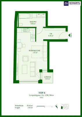 1-Zimmer-Wohnung kaufen in Wien – 39,49 m², € 217.431 – Bild 23 von 23