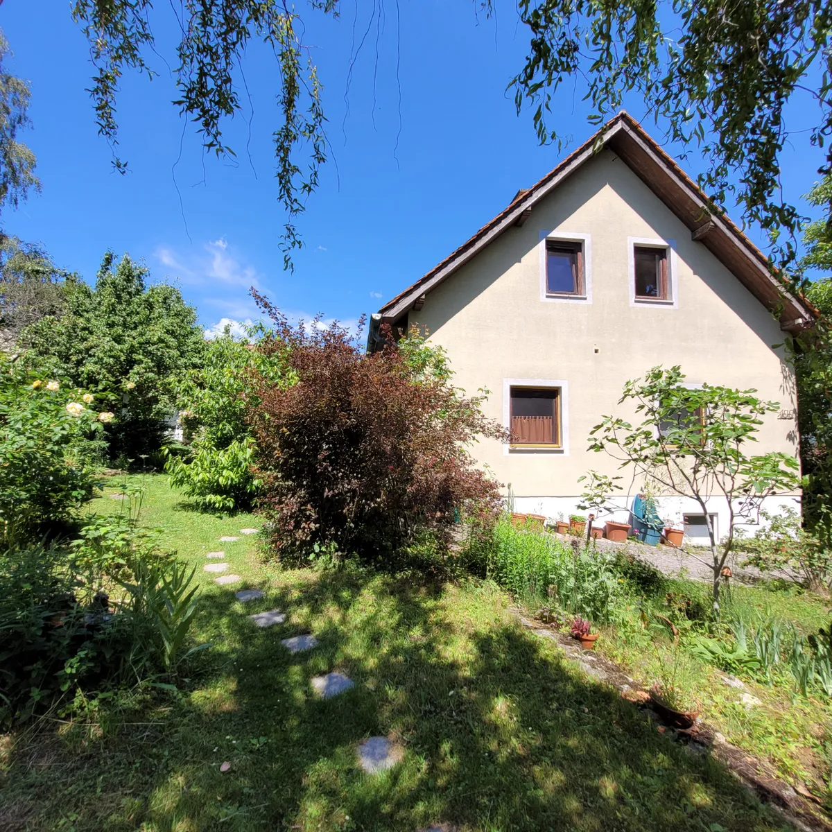 Einfamilienhaus mit Naturgarten - Ansicht 2