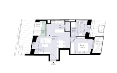 2-Zimmer-Wohnung mieten in Wien – 55,08 m², € 1.590 – Bild 26 von 26