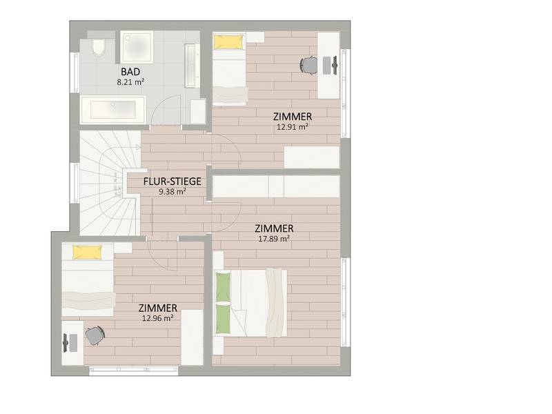 1220, Schlachthammerstraße, In 5 Fahrradminuten bei der U2, Einzelhaus - Ansicht 3