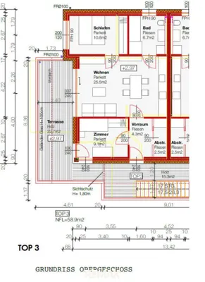 3-Zimmer-Wohnung mieten in Graz – 59 m², € 1.199 – Bild 12 von 12
