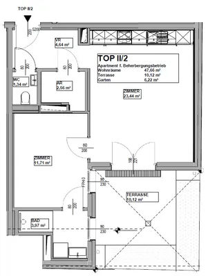 2-Zimmer-Wohnung mieten in Wien – 47,5 m², € 895 – Bild 13 von 13