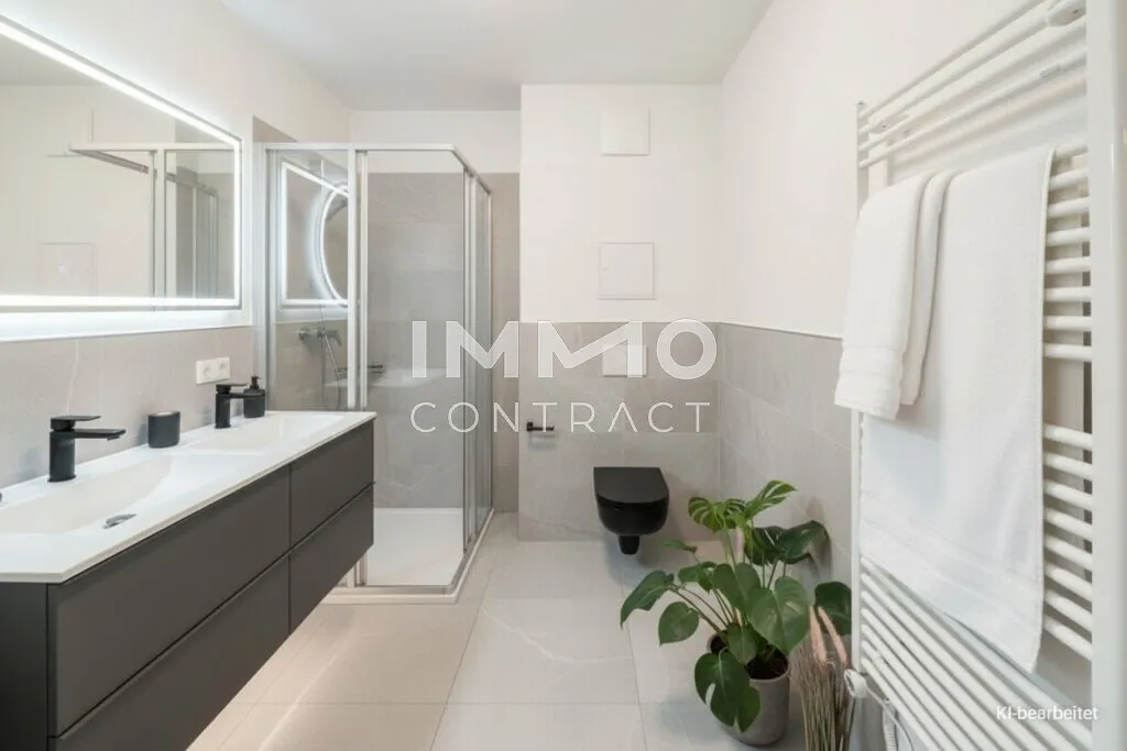 Provisionsfreie 2-Zi-Wohnung mit Balkon & Tiefgarage in 1220 Wien - Erstbezug, U-Bahn nah! - Ansicht 2