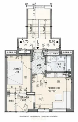 2-Zimmer-Wohnung kaufen in Linz Land – 45 m², € 149.000 – Bild 8 von 8