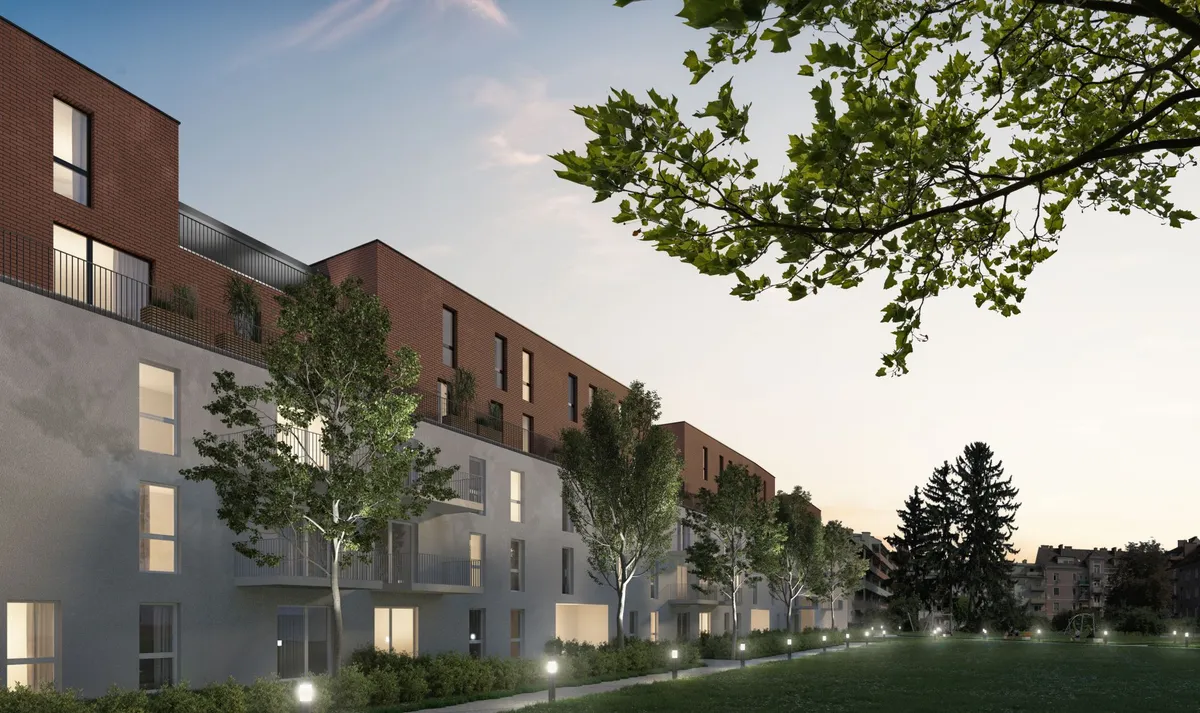 3‑Zimmer‑Erstbezugswohnung im EG mit Balkon - Miete - 3 Zimmer - Ansicht 3