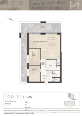 3-Zimmer-Wohnung kaufen in Linz Land – 92,59 m², € 529.000 – Bild 11 von 11