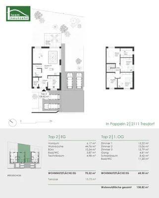 5-Zimmer-Haus kaufen in Korneuburg – 138,82 m², € 549.000 – Bild 9 von 9