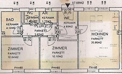 3-Zimmer-Wohnung mieten in Mistelbach – 59 m², € 831 – Bild 2 von 12
