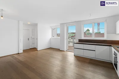 U4 Pilgramgasse ums Eck! Lichtdurchflutete Dachgeschosswohnung mit hofseitiger Terrasse + ausgezeichnete Infrastruktur! – Bild 2