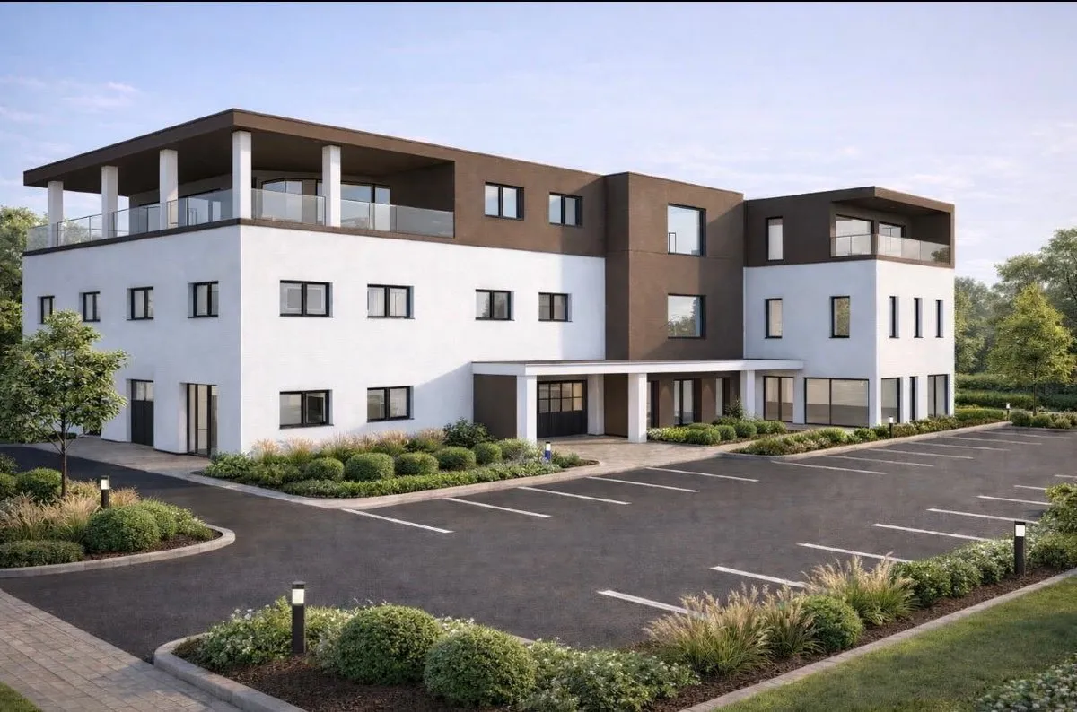 Flexible Geschäftsflächen im 1. Obergeschoss in Regau zu vermieten - 267 m² & 358 m² - Prikaz 2