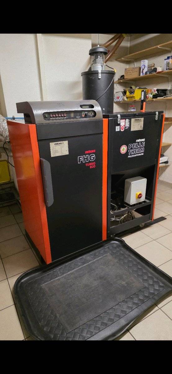 Heizung Pellets Scheitholz gebraucht
