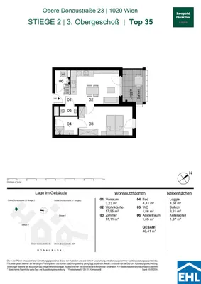 Immobilie kaufen in Wien – 46,41 m², € 459.000 – Bild 31 von 31
