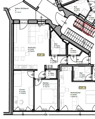 3-Zimmer-Wohnung mieten in Graz – 76,9 m², € 1.200 – Bild 20 von 20