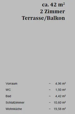 2-Zimmer-Wohnung mieten in Graz-Umgebung – 41 m², € 700 – Bild 3 von 23
