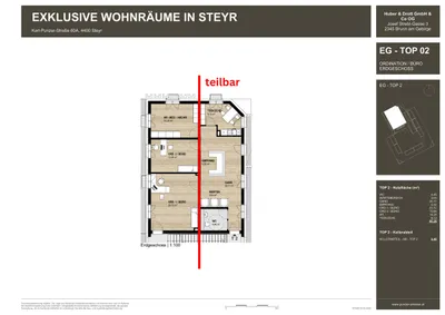 Gewerbeimmobilie mieten in Steyr – 50 m² – Bild 2 von 11