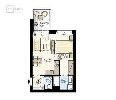 2-Zimmer-Wohnung kaufen in Wien – 30,75 m², € 255.500 – Bild 10 von 13