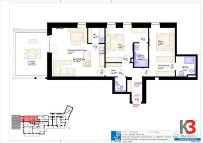 3-Zimmer-Wohnung kaufen in Sankt Johann im Pongau – 85,63 m², € 569.000 – Bild 14 von 14