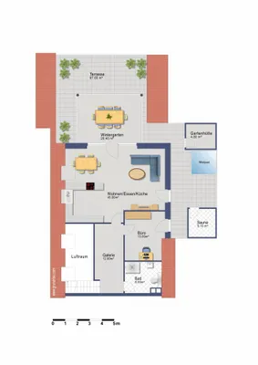 5-Zimmer-Wohnung mieten in Mödling – 170,75 m², € 2.790 – Bild 49 von 49