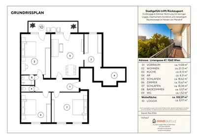 Wohnung kaufen in Wien – 102,37 m², € 689.000 – Bild 21 von 21