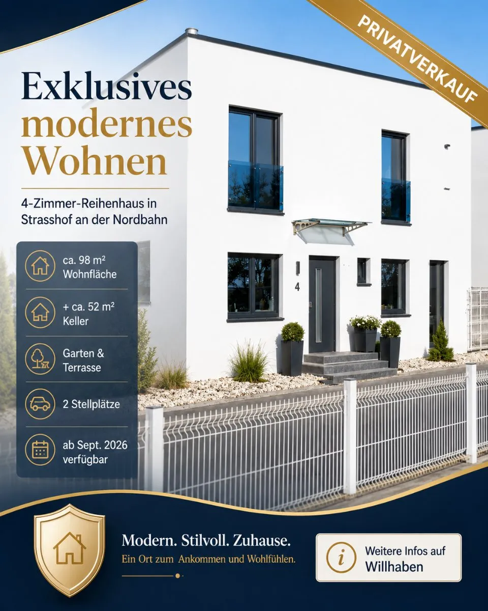 Haus – Strasshof an der Nordbahn, Silberwald II, Bezirk Gänserndorf - Ansicht 3