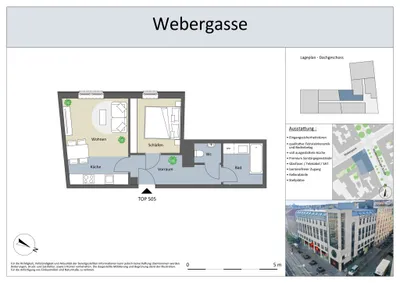 2-Zimmer-Wohnung mieten in Wien – 40 m², € 919 – Bild 15 von 15