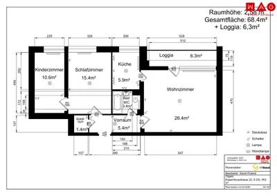 3-Zimmer-Wohnung mieten in Linz – 76,17 m², € 896 – Bild 9 von 9