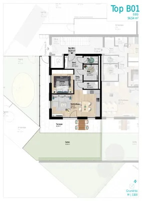 2-Zimmer-Wohnung kaufen in Kufstein – 56,64 m², € 371.000 – Bild 3 von 6