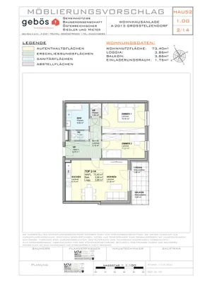 3-Zimmer-Wohnung mieten in Hollabrunn – 73,4 m², € 750 – Bild 10 von 10