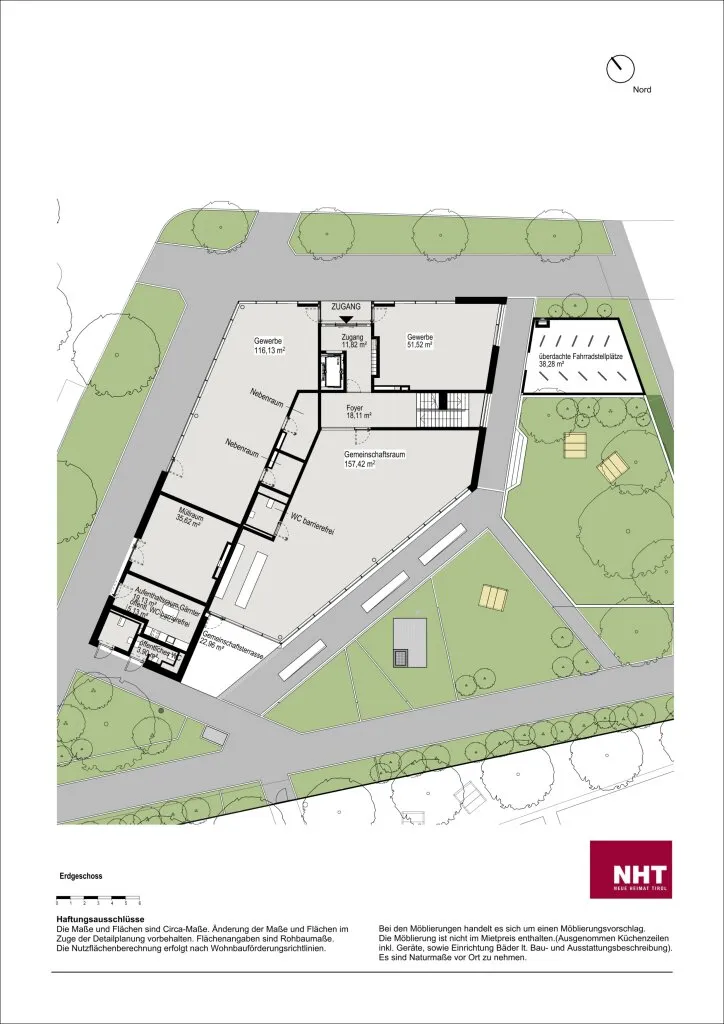 Moderne Gewerbefläche mit Tiefgarage und Stadtblick in Innsbruck - Erstbezug, barrierefrei! - Widok 2