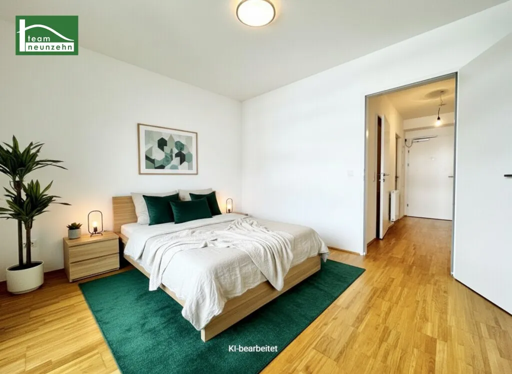Moderne 2-Zimmer-Wohnung mit Balkon in der Green City! - Ansicht 3