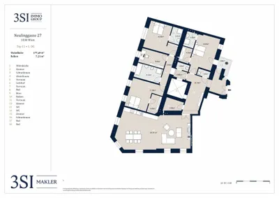 5-Zimmer-Wohnung kaufen in Wien – 177,49 m², € 1.719.000 – Bild 21 von 21