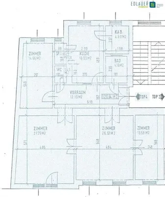 4-Zimmer-Gewerbeimmobilie mieten in Sankt Pölten – 121 m², € 1.242 – Bild 13 von 14