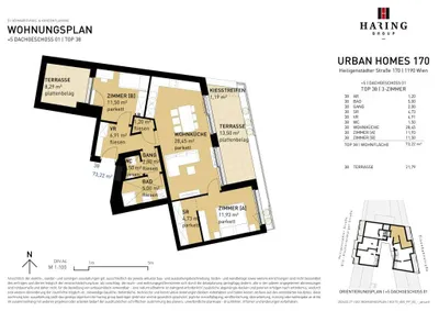 3-Zimmer-Wohnung kaufen in Wien – 71,37 m², € 625.500 – Bild 6 von 6