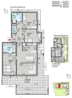 4-Zimmer-Wohnung kaufen in Graz – 111,45 m², € 799.500 – Bild 5 von 7