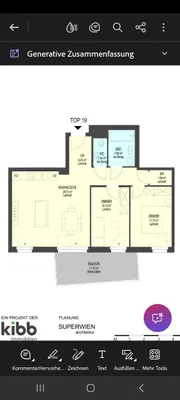3-Zimmer-Wohnung mieten in Wien – 66 m², € 1.214 – Bild 13 von 14