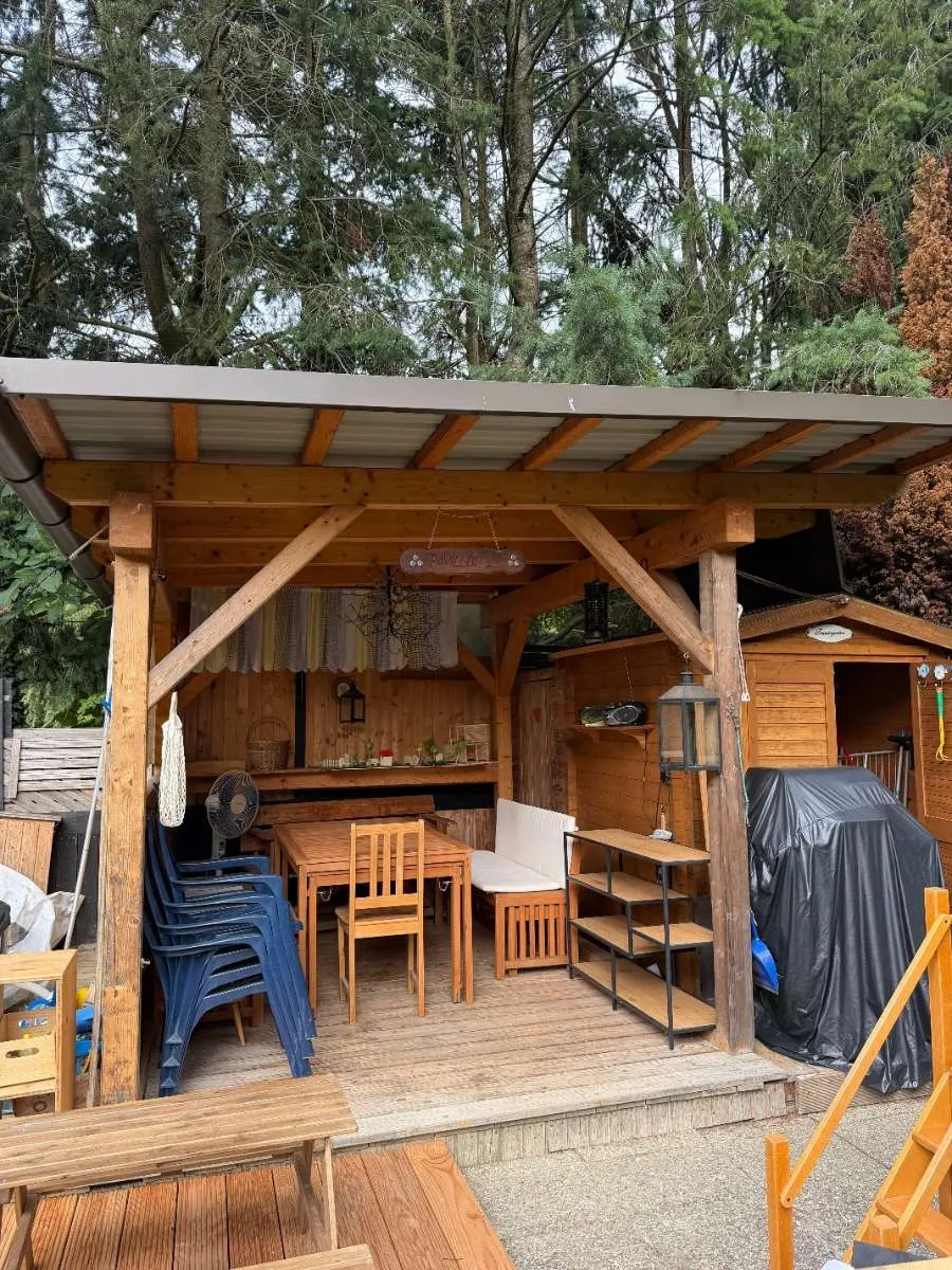 Gemütliches Gartenhäuschen am Campingplatz Kracking zu verkaufen - Ansicht 2