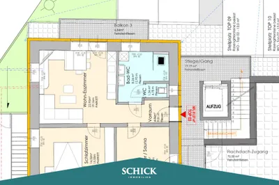 3-Zimmer-Wohnung kaufen in Villach Land – 62 m², € 292.700 – Bild 18 von 19