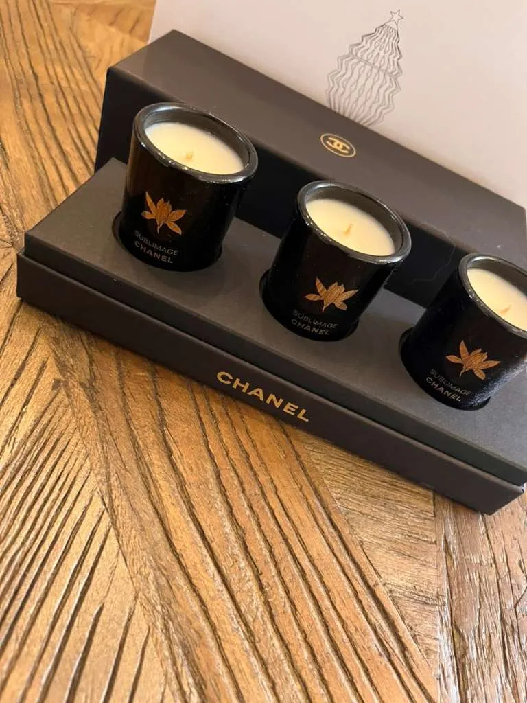 Chanel Kerzen 3er Set in Box, € 80,- (2500 Baden)