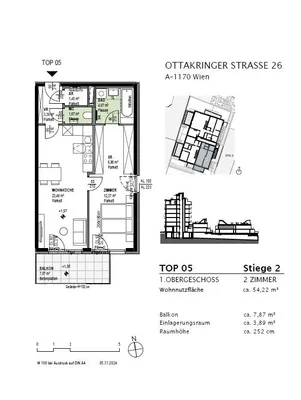2-Zimmer-Wohnung mieten in Wien – 54,22 m², € 1.249 – Bild 14 von 15
