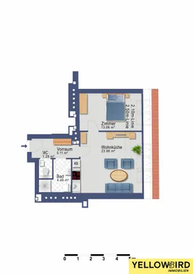 2-Zimmer-Gewerbeimmobilie kaufen in Wien – 48,37 m², € 308.900 – Bild 14 von 14