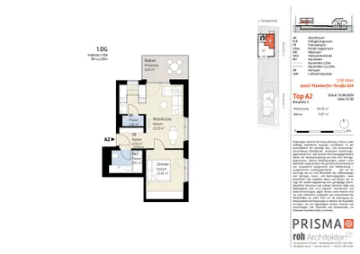 2-Zimmer-Wohnung kaufen in Wien – 45,62 m², € 364.800 – Bild 5 von 5