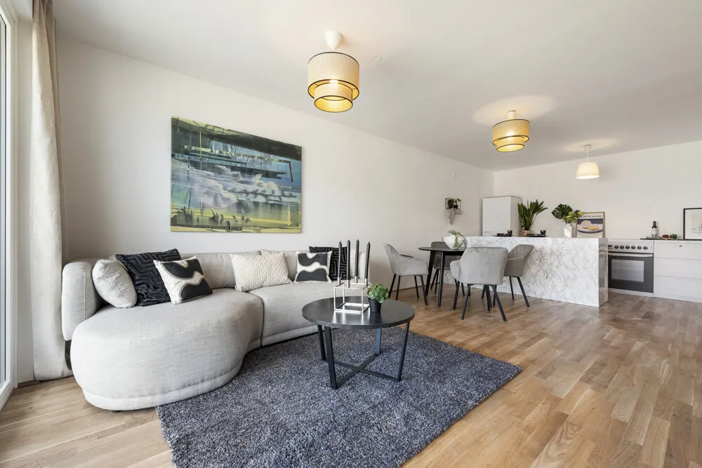 Hof am Park - Praktische 3-Zimmer-Wohnung mit Westbalkon - Ansicht 3