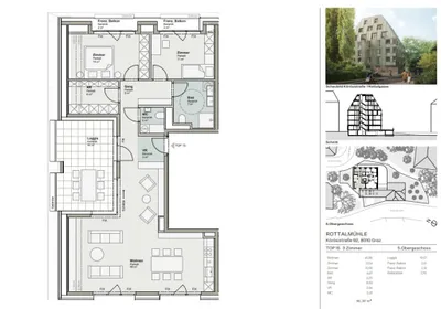 3-Zimmer-Wohnung kaufen in Graz – 96 m², € 799.200 – Bild 10 von 10