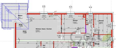3-Zimmer-Wohnung mieten in Salzburg-Umgebung – 62,38 m², € 1.410 – Bild 15 von 16