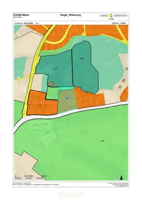 Grundstück kaufen in Klagenfurt – 5 692 m², € 1.200.000 – Bild 2 von 2